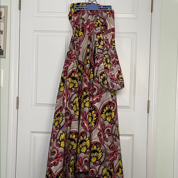 Anthropologie Vibrant Floral Maxi Dress - Picture 8 of 8